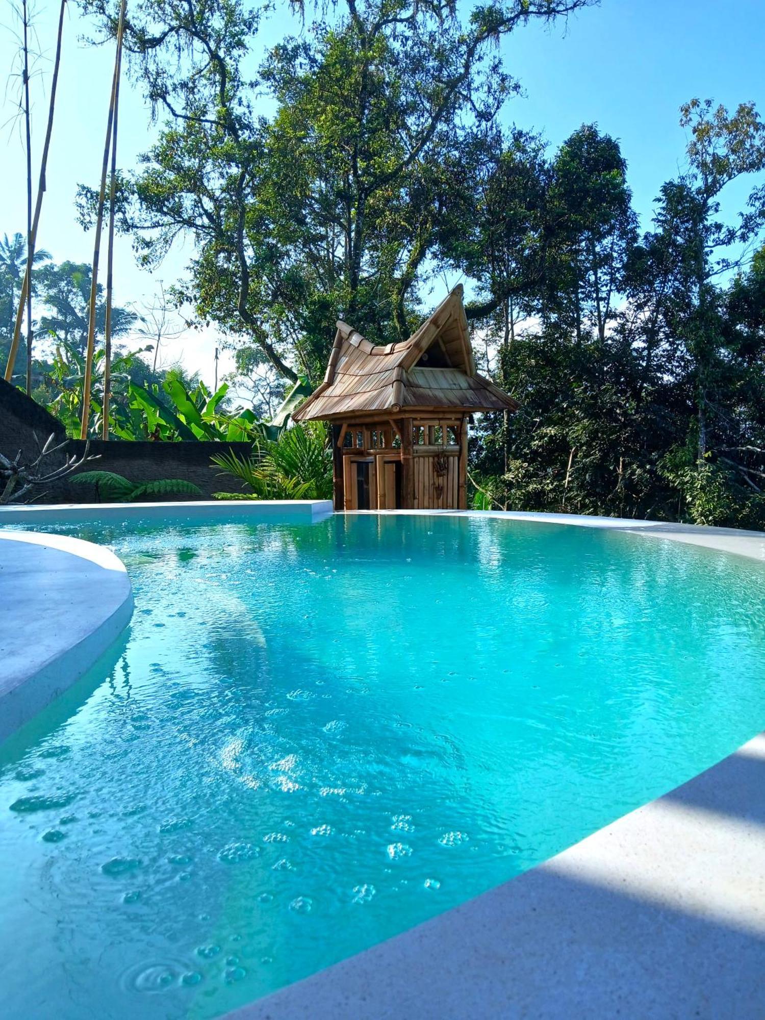 Villa Danaswari Bali Bamboo House Selat Exterior foto