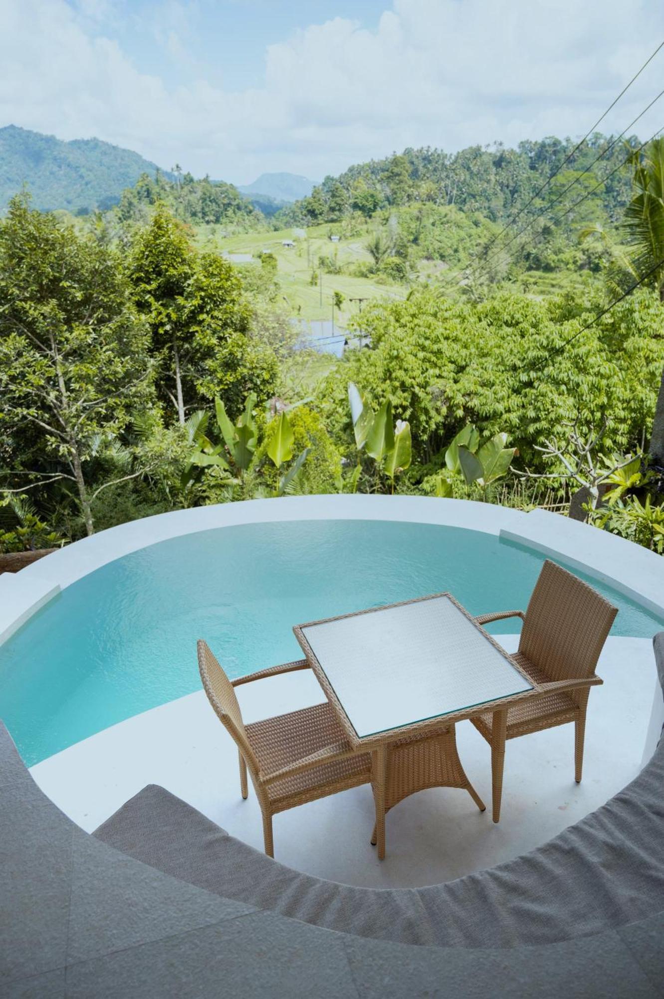 Villa Danaswari Bali Bamboo House Selat Exterior foto